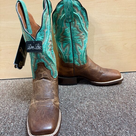 Dan Post Women's Babs Western Square Toe Cowboy Boot